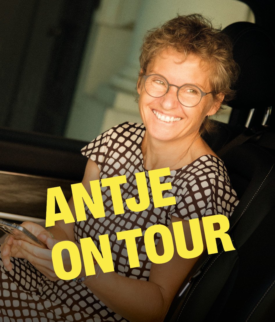 Antje on tour